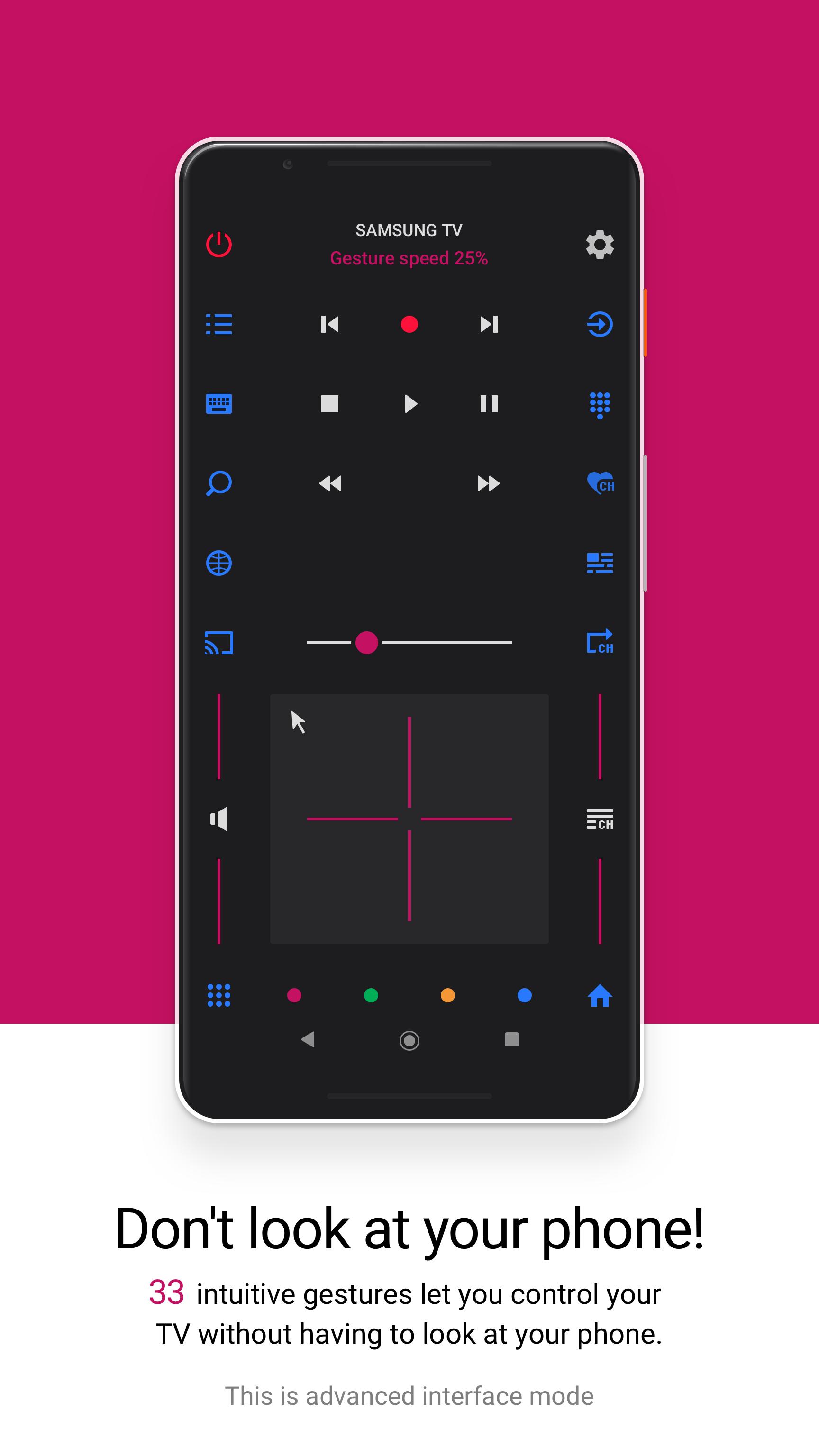 TV Remote Samsung/LG Smart TV