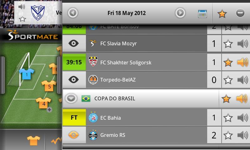 Football Scores Interactive