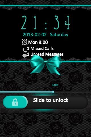 Lace & Teal Go Locker Theme