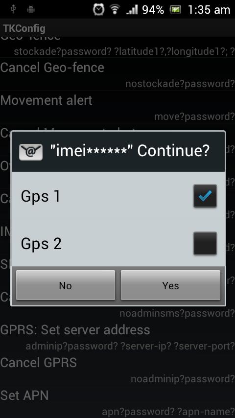 SMS Config Tool for TK 102