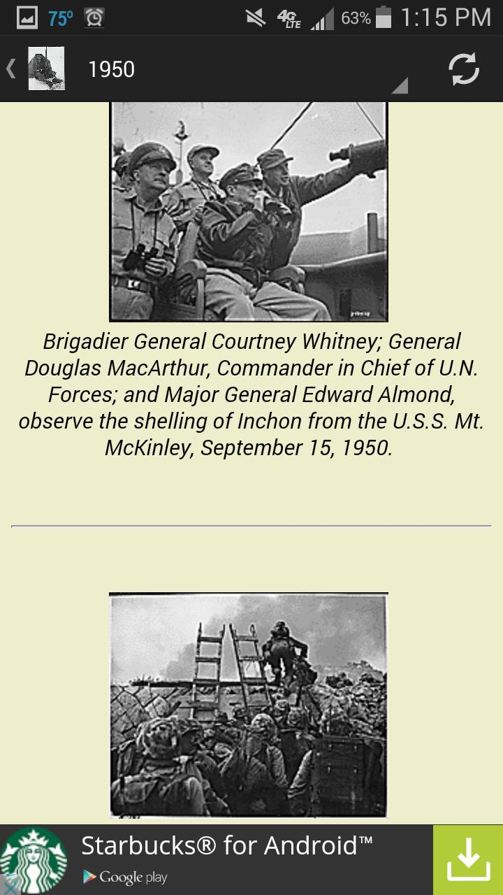 Korean War History & Photos