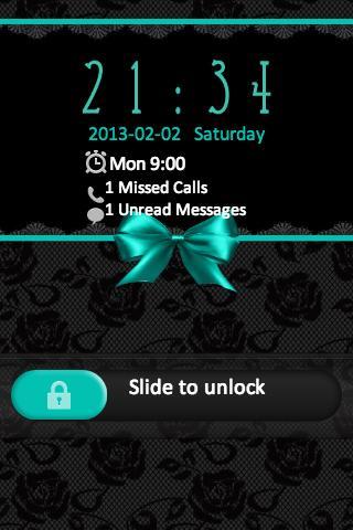Lace & Teal Go Locker Theme