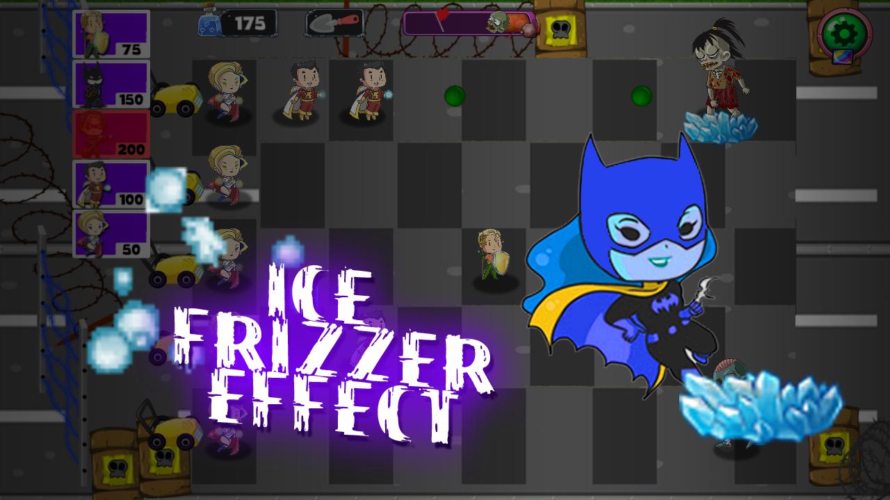 Super Heroes vs Zombies