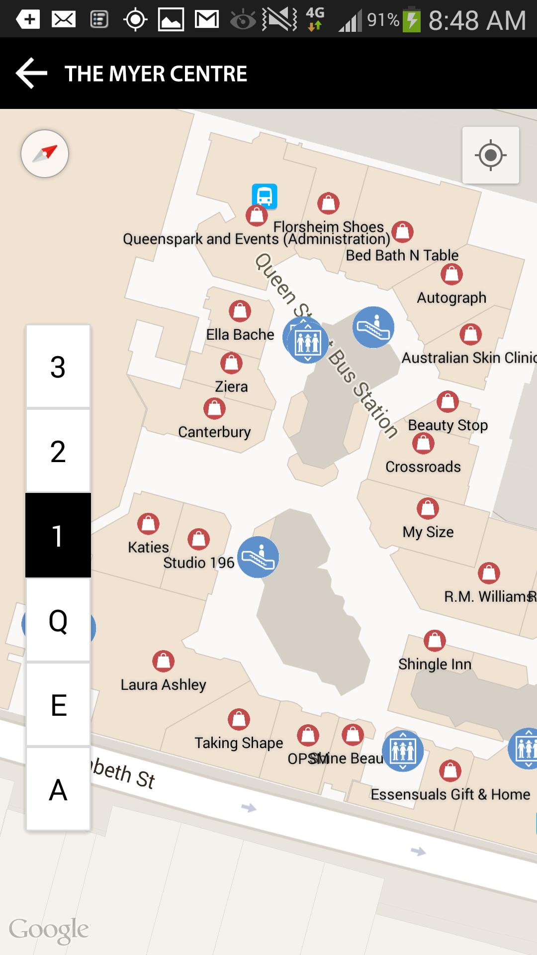 The Myer Centre Brisbane