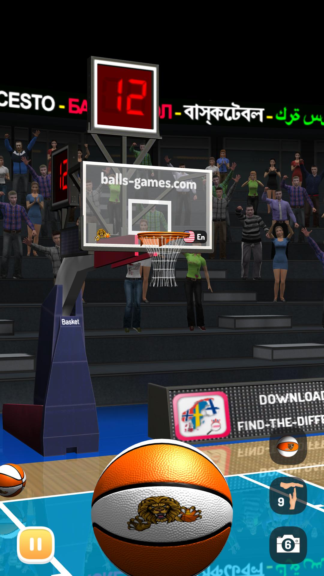 Basketball 3D Shooting Contest