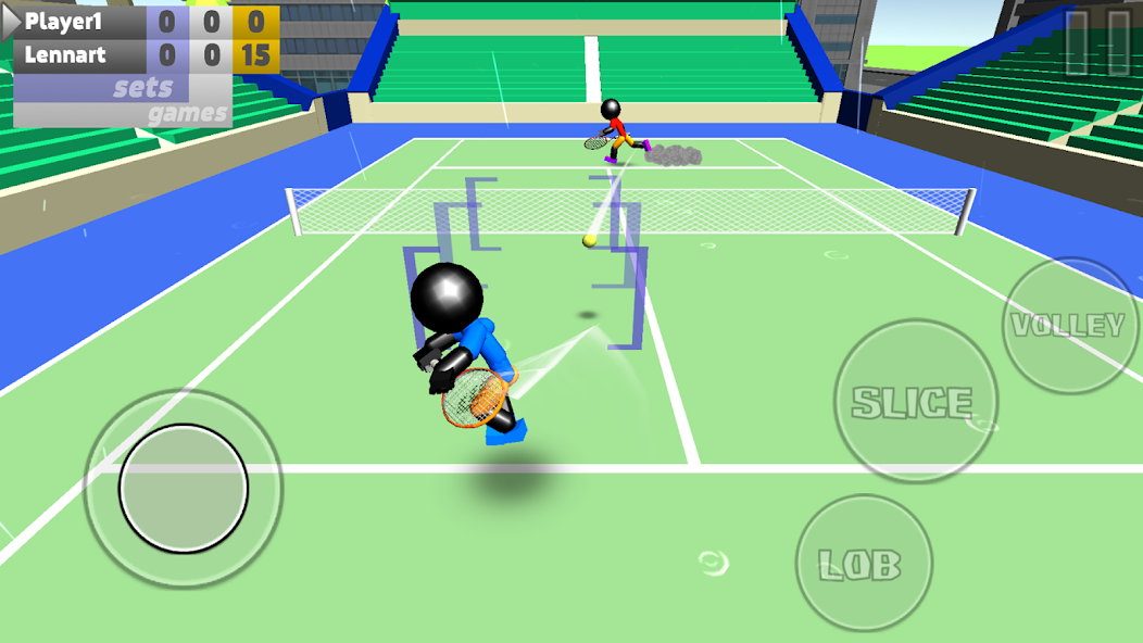 Stickman 3D Tennis