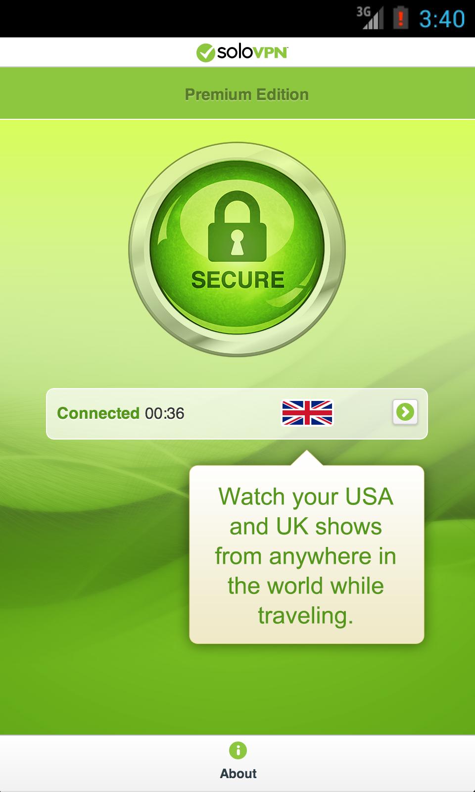 SoloVPN Anonymous, Safe & Fast