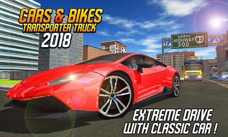 Transporter Truck Driving 3D