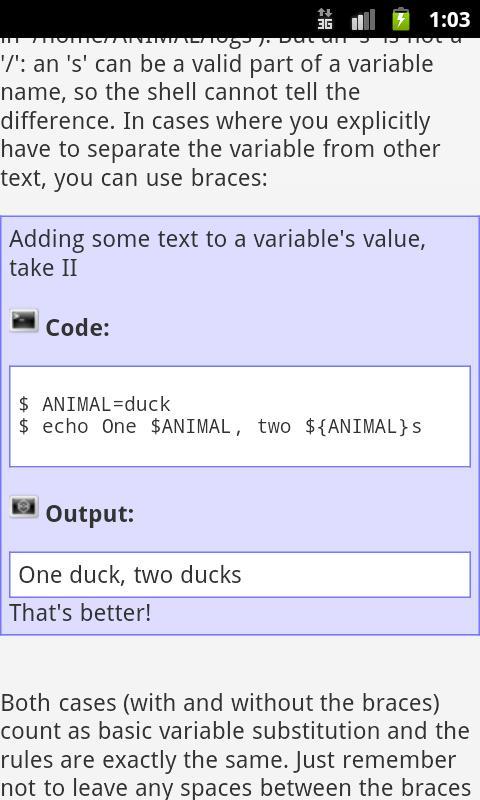 BASH Scripting Guide