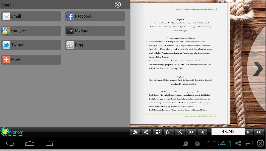 Kitab Nurul Yaqin Terjemahan