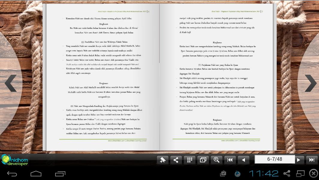 Kitab Nurul Yaqin Terjemahan