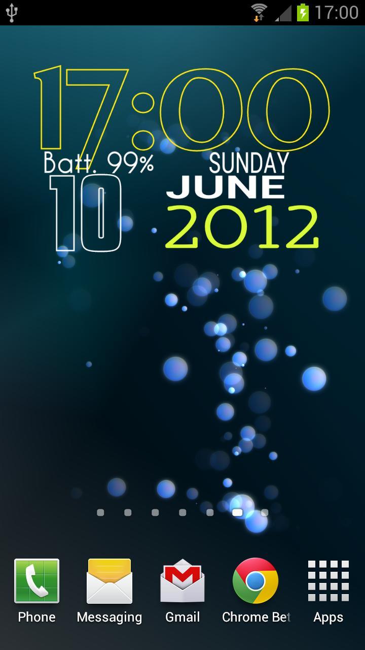 Easy Clock Widget Lite