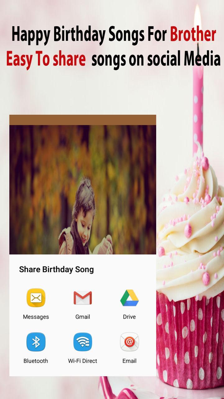 Happy Birthday Song For Brother