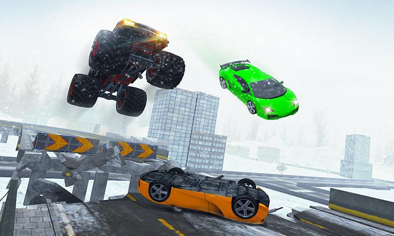 4X4 Monster Truck Stunt Racer