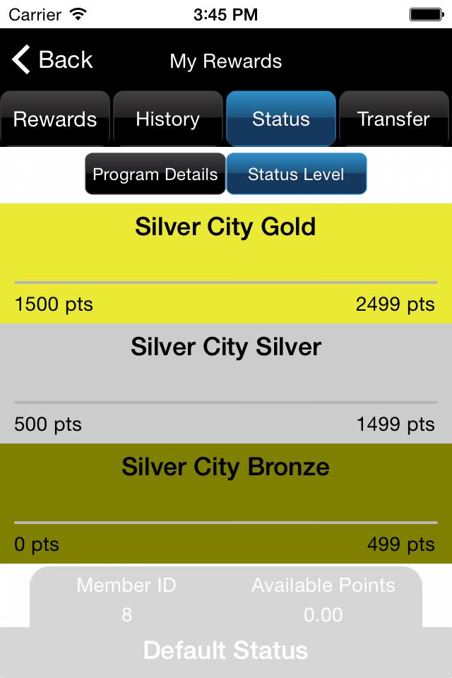 Silver City Rewards