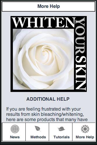 SKIN BLEACHING FOR BEAUTY