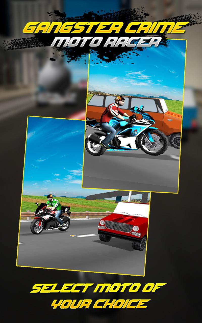 Gangster Crime Moto Racing