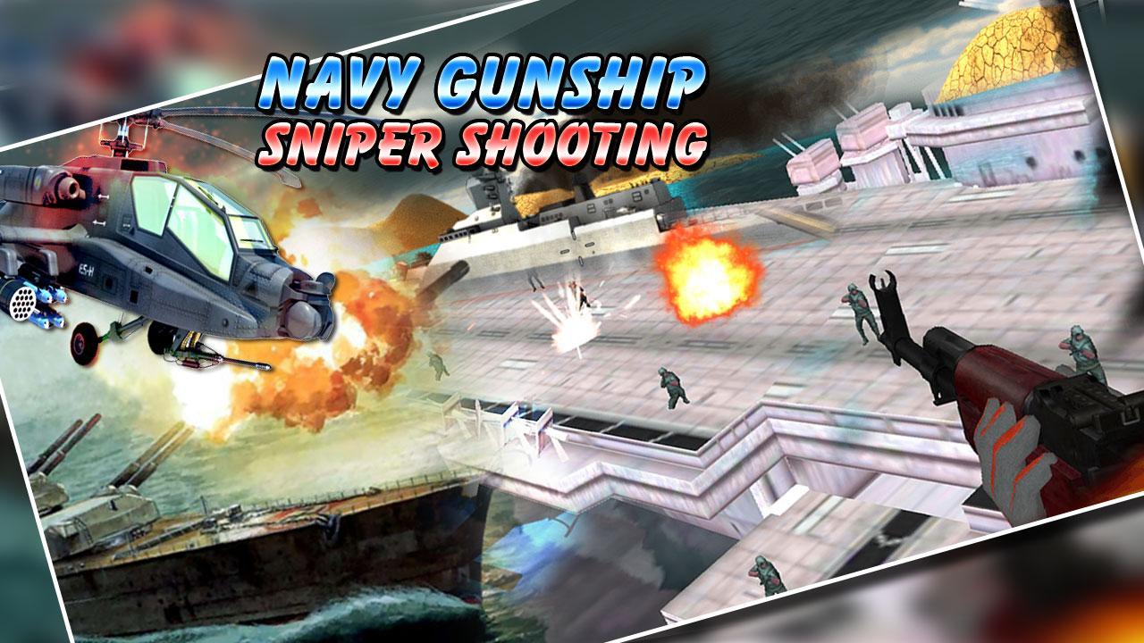Navy Gunship Sniper Shooter