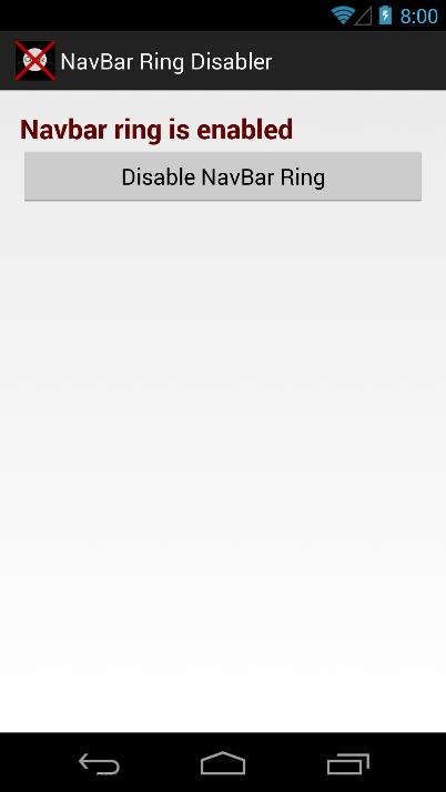 NavBar Ring Disabler