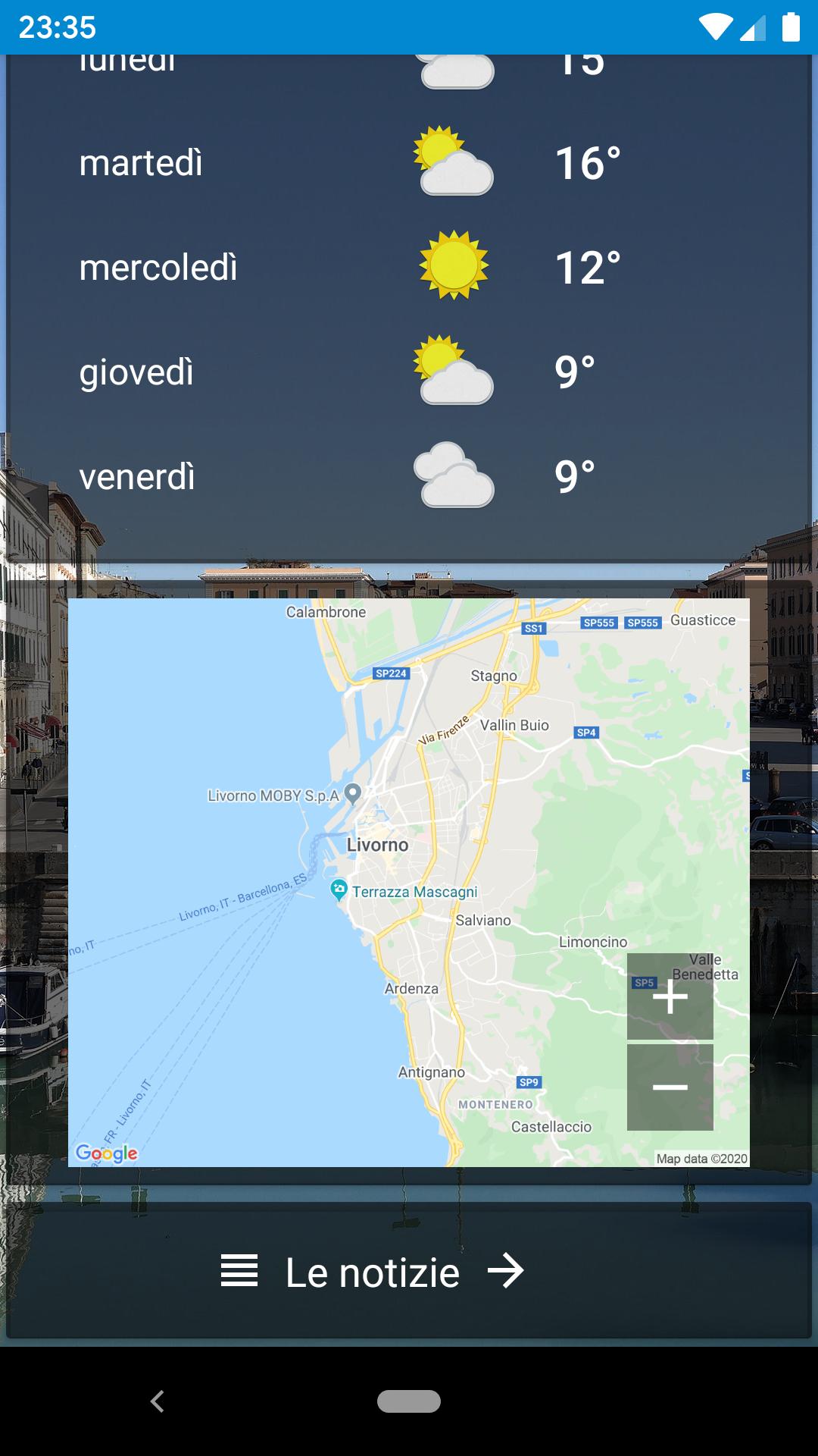 Meteo Livorno