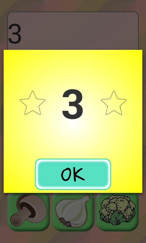 Veggie Memory & Matching Game