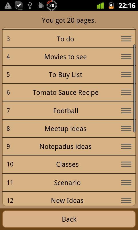 Notepadus Widget Free