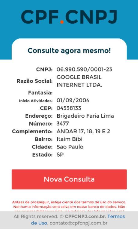 Consultar CPF