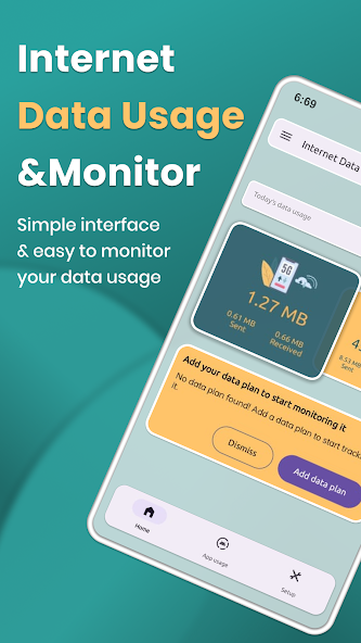 Internet Data Usage & Monitor