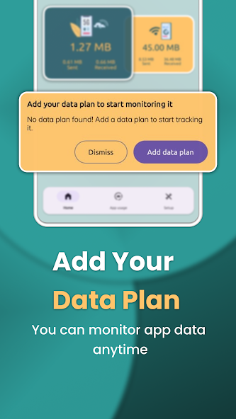 Internet Data Usage & Monitor