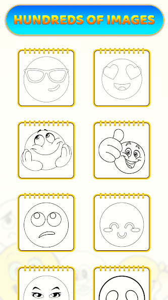 Learn To Draw Emoji Coloring