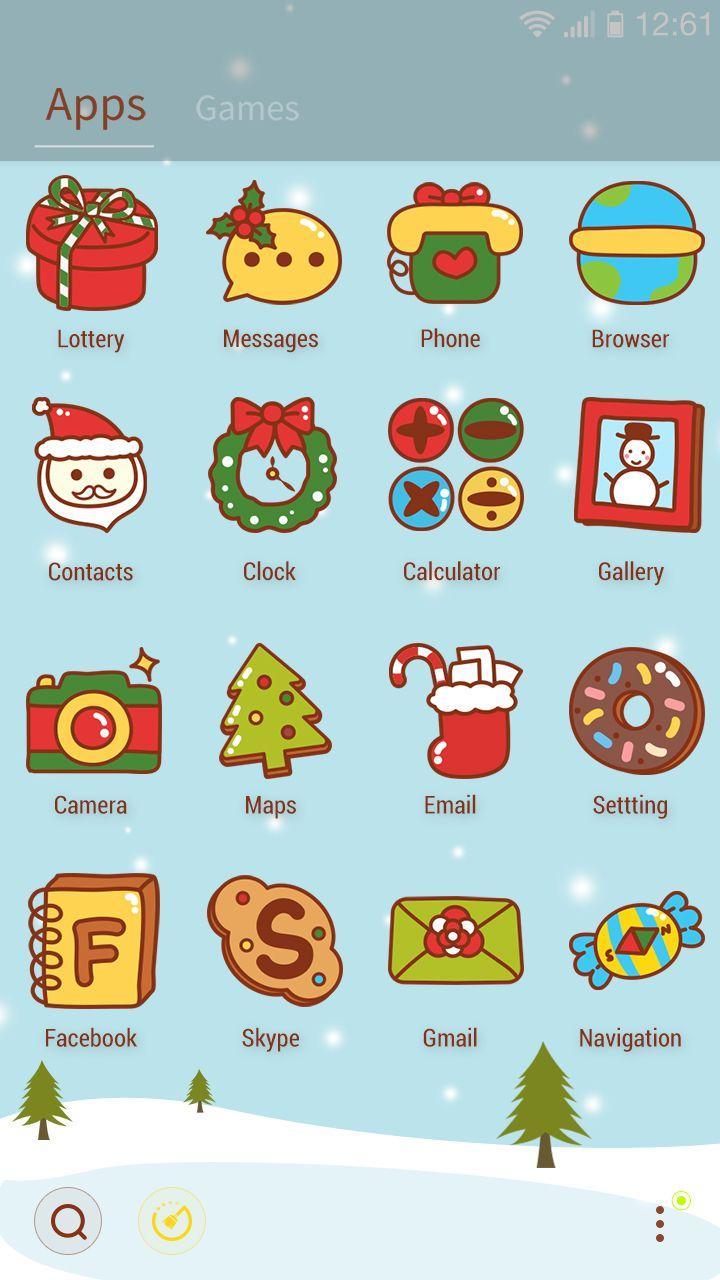Merry Christmas Launcher Theme