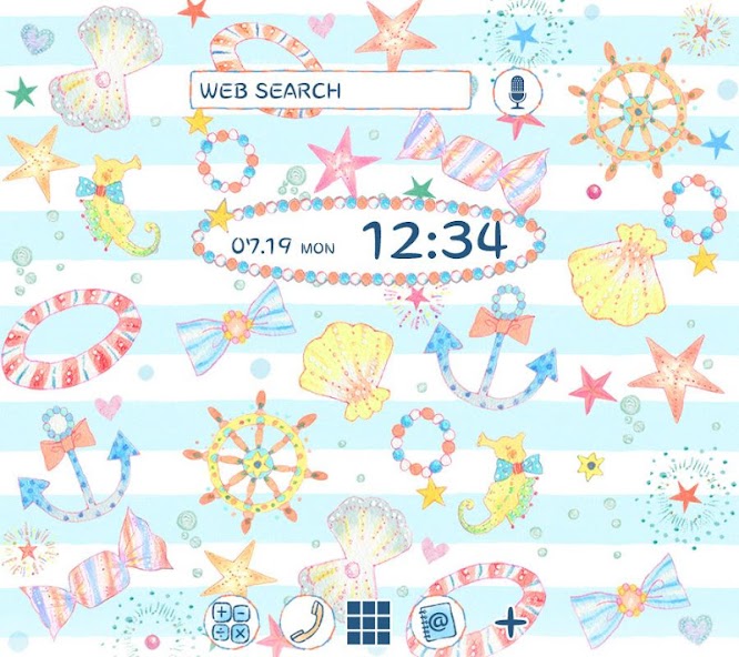Cute Theme-Marine Pastels-