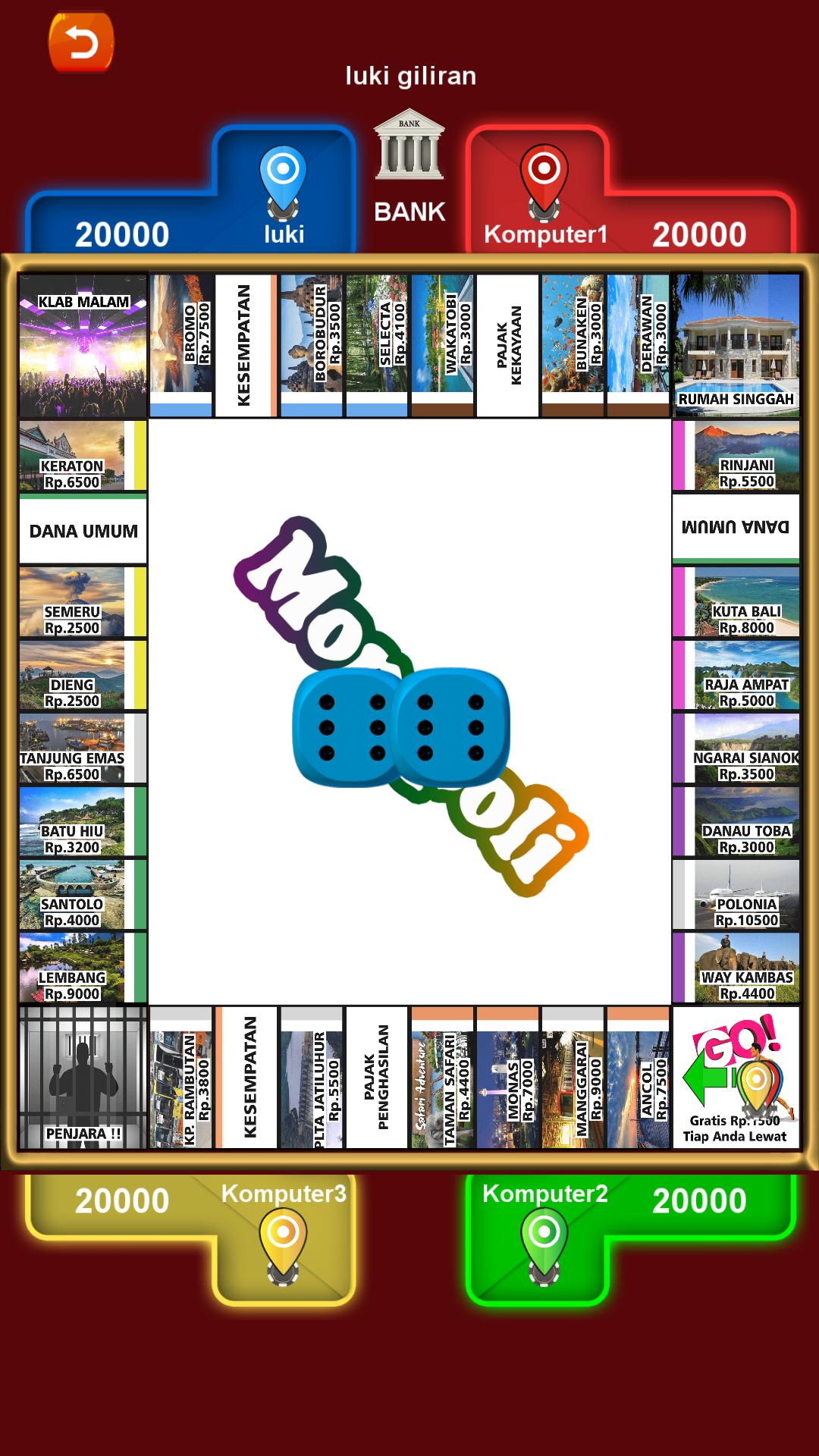 New Monoopoli of Indonesia Offline