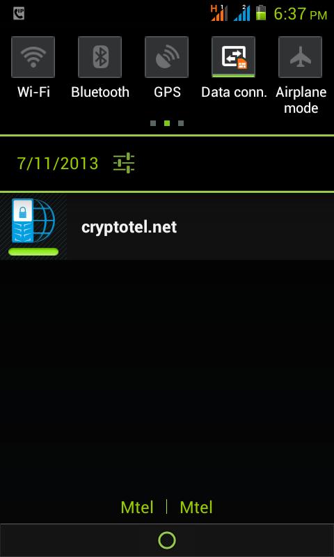 Cryptotel - Secure calls