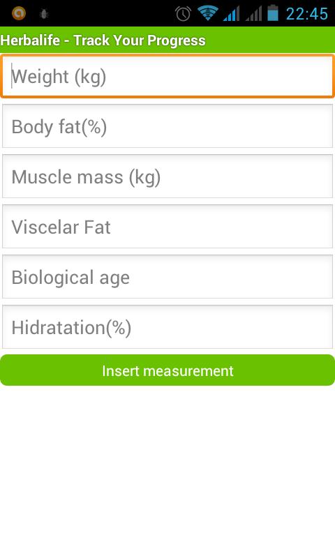 Herbalife-Track Your Progress