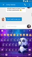 Panda In NightSky Eva Keyboard