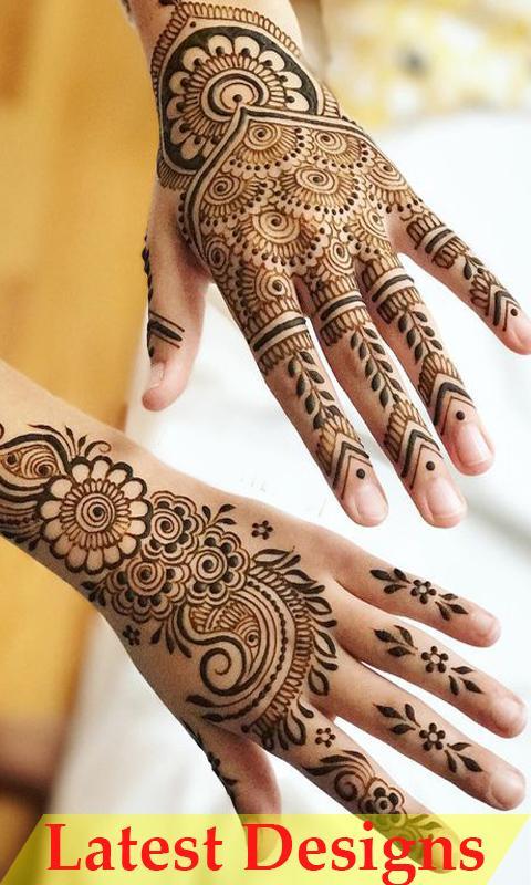 Arabic Simple Mehndi Design Collection