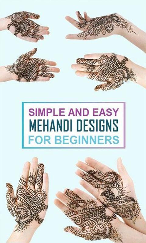Arabic Simple Mehndi Design Collection