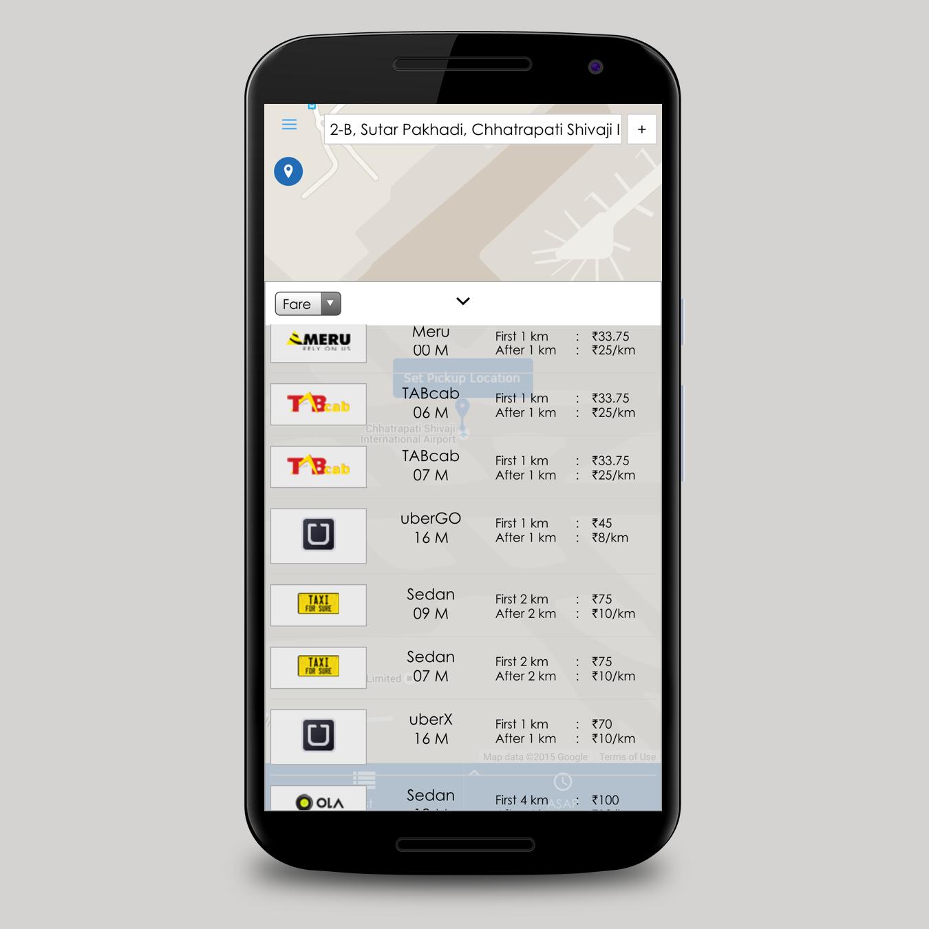 Rabitt- Book Uber Ola Meru TFS