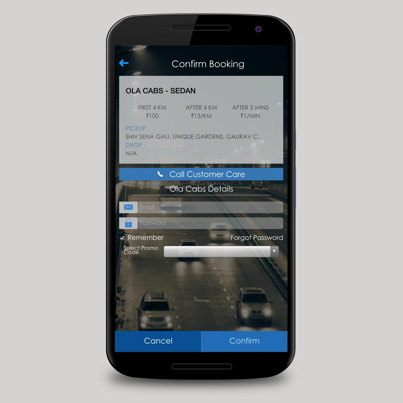 Rabitt- Book Uber Ola Meru TFS