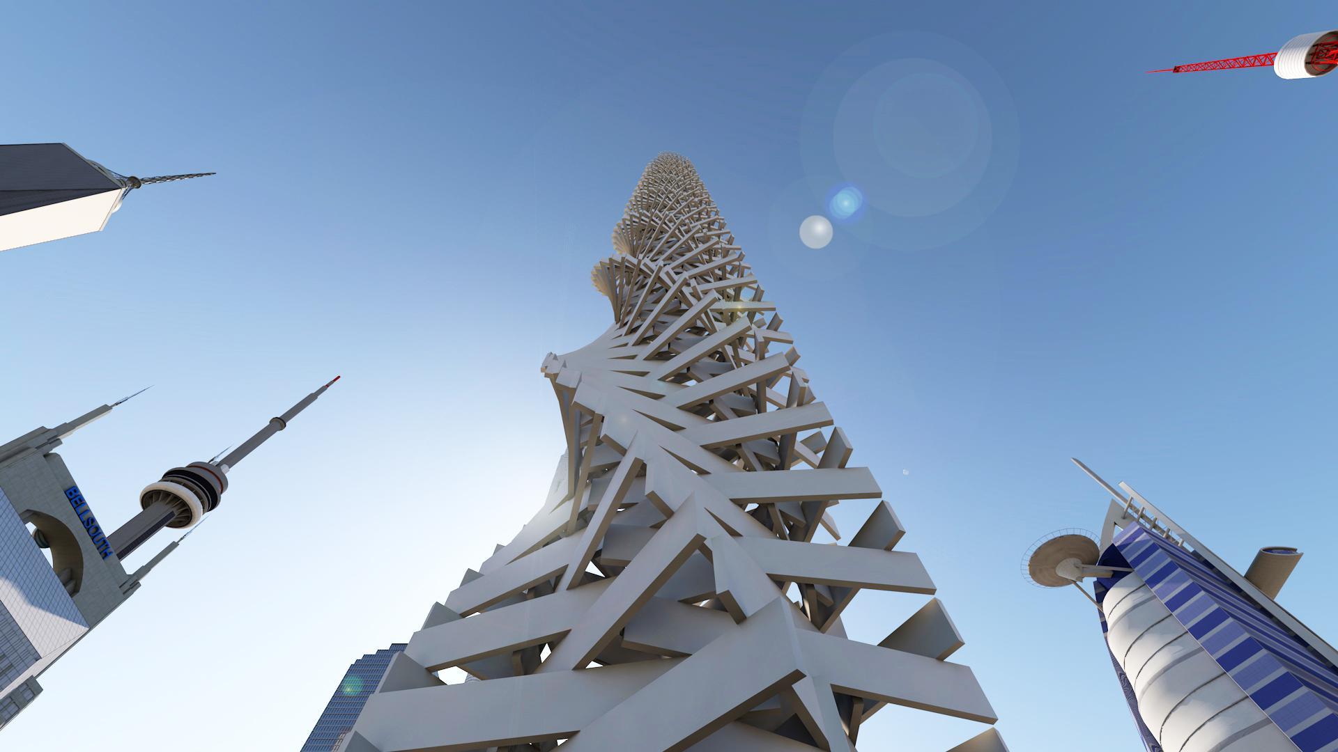 CrowdRise Giving Tower