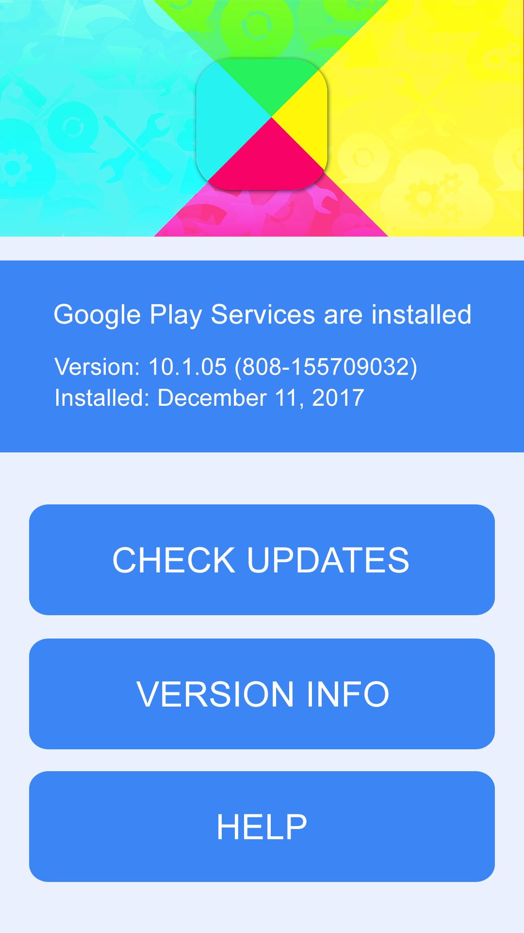 Update your Play services