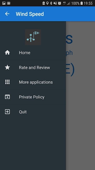 Wind speed and direction