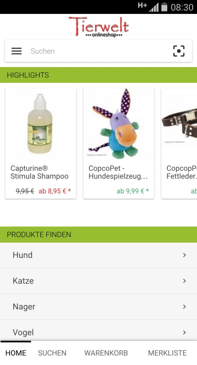Tierwelt Shop