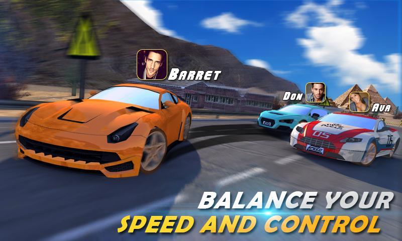 Egypt Desert traffic Racing