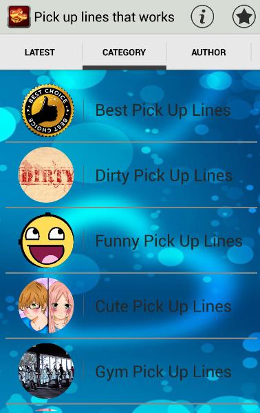 Pick Up Lines That Works