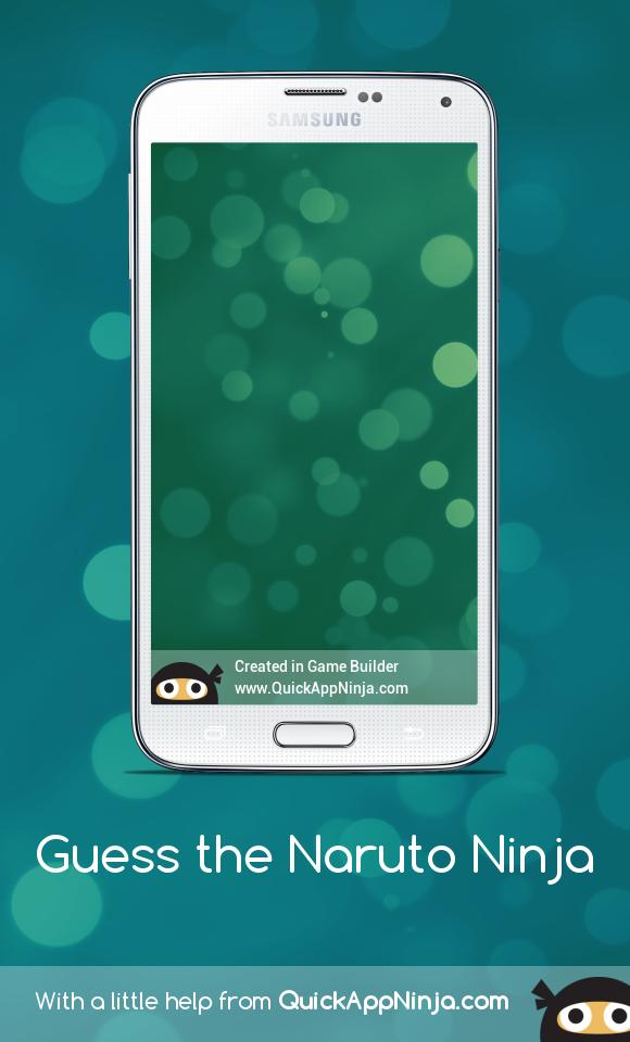 Guess the Naruto Ninja