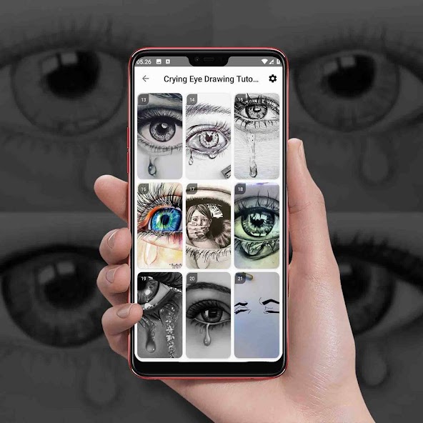 Crying Eye Drawing Tutorials