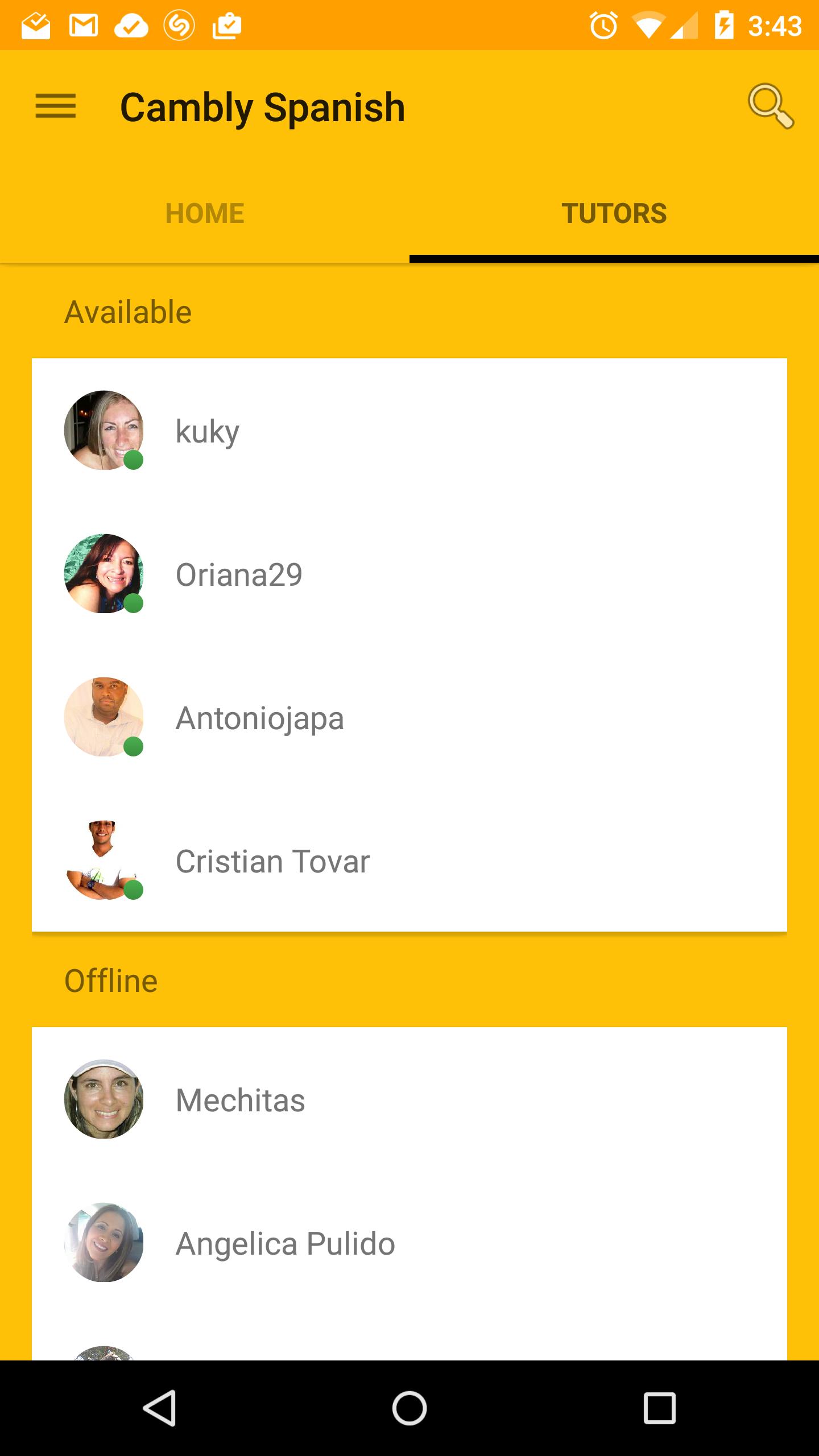 Cambly - Spanish Tutors