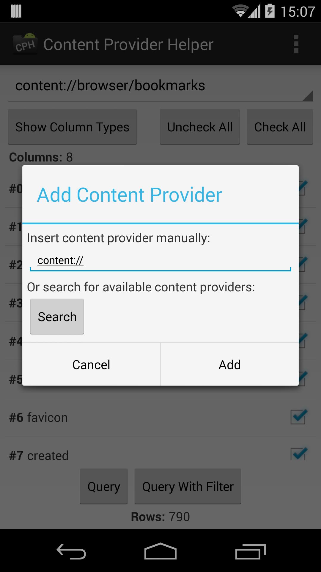 Content Provider Helper